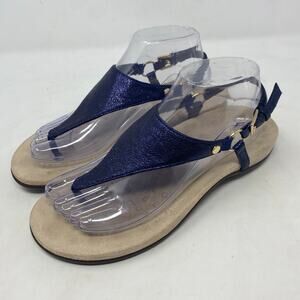 Vionic Women's Sandals - Navy and Beige